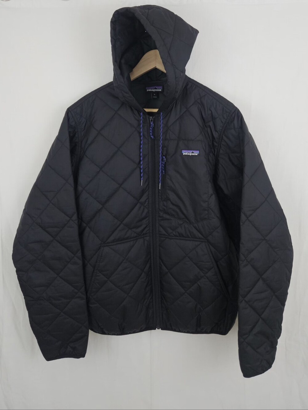 Patagonia M Dismond Quilted Bomber Hoody